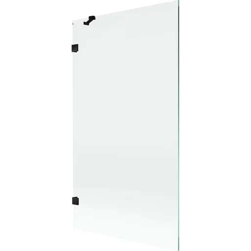 MEXEN/S Lunar vanová zástěna FIX 100 x 150, transparent, černá 897-100-000-70-00