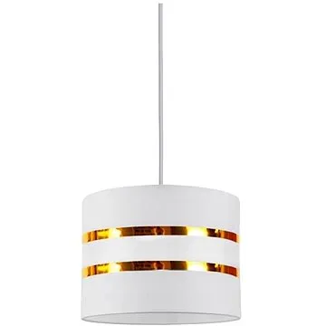 Lustr na lanku CORAL 1xE27/60W/230V bílá (116871)