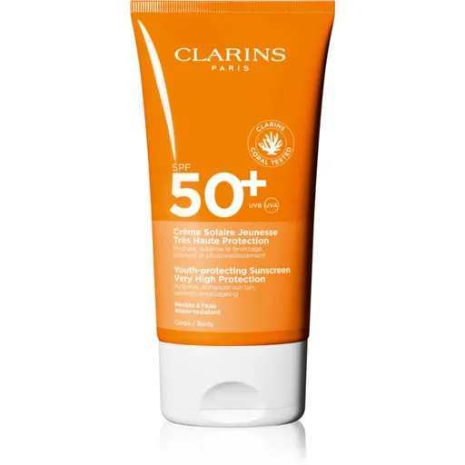 Clarins Sun Body Cream SPF50+ opalovací krém SPF 50+ 150 ml