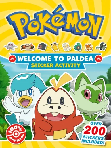 Pokemon Welcome to Paldea Epic Sticker - Pokemon