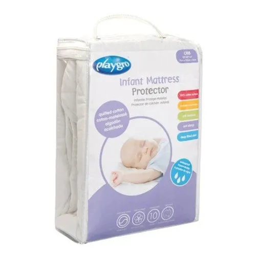 PLAYGRO Chránič na dětské matrace - Prošívaná bavlna