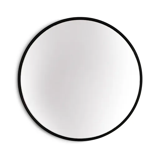 Casa Chic Fournier Nástěnné zrcadlo s kovovým rámem kulaté 58,8 x 58,8 cm