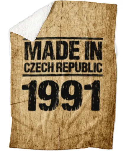 Deka Made In (rok: 1991, Podšití beránkem: ANO)