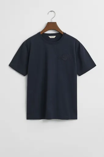 TRIČKO GANT TONAL AS SS T-SHIRT EVENING BLUE