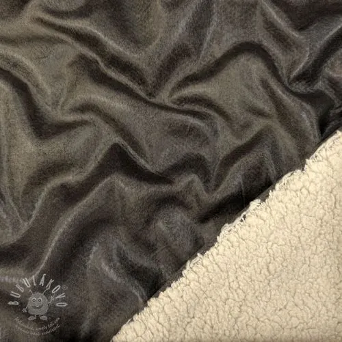 Kabátovina Vintage Glammy Teddy Lammy grey