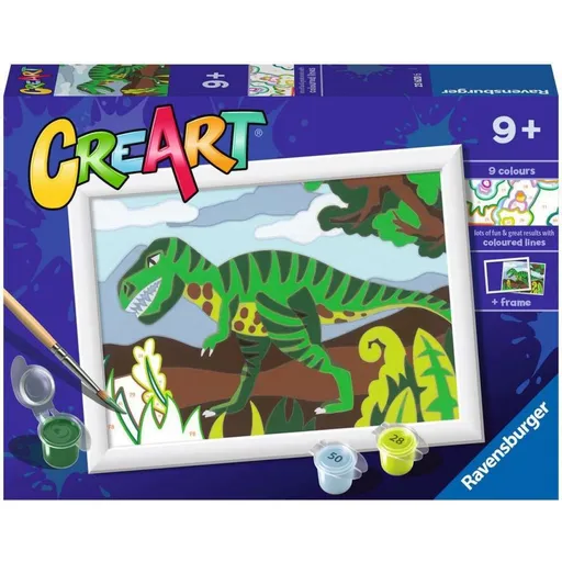 CreArt 236206 Toulající se dinosaurus