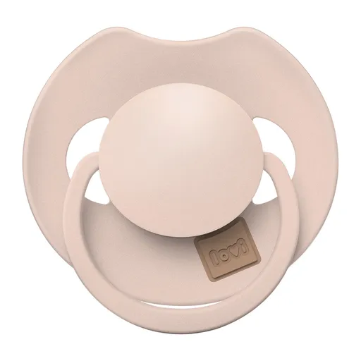 LOVI Prime Dudlík silikonový dynamický 0–⁠⁠⁠⁠⁠⁠6m 1 ks Nude