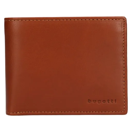 Pánská kožená peněženka Bugatti Alaric - koňak