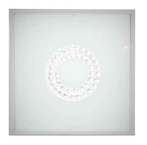 Stropní svítidlo plafond 29X29 16W LED 6500K saténový prsten LUX