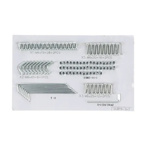 NA sada šroubů - Mondo 3 x 3