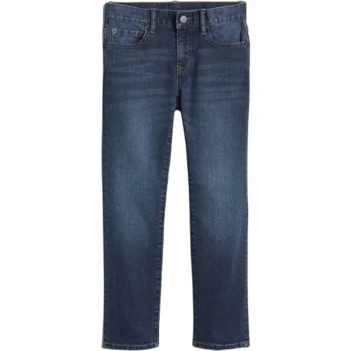GAP V-OF MED Chlapecké džíny, tmavě modrá, velikost 8Y