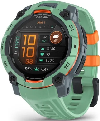 Garmin Instinct® 3 – 45 mm, AMOLED Neotropic s neotropic páskem 010-02936-01