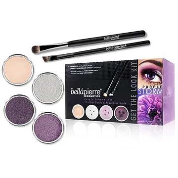 BELLÁPIERRE Profesionální sada na oči, Odstín 03 - Purple Storm (812267013422)
