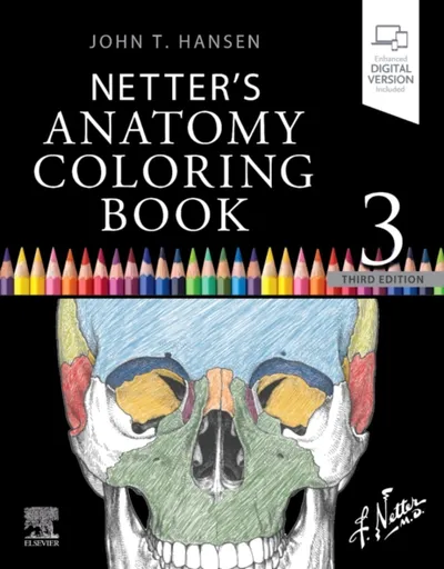 Netter's Anatomy Coloring Book - John T. Hansen