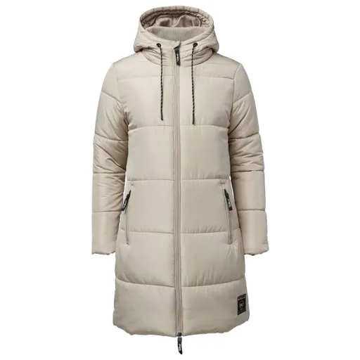 Willard SIANA Dámský prošívaný kabát, béžová, velikost XXL