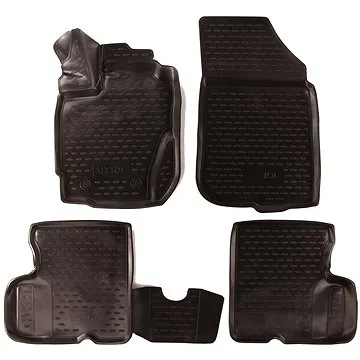 SIXTOL 3D Gumové koberce RENAULT Duster, 2015-