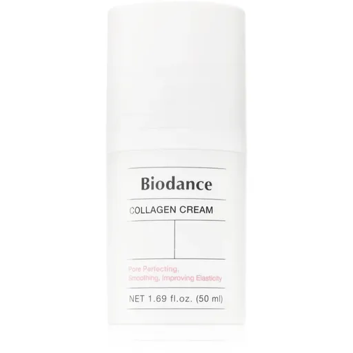 Biodance Pore Tightening Collagen Cream hydratační a vyhlazující pleťový krém pro minimalizaci pórů 50 ml
