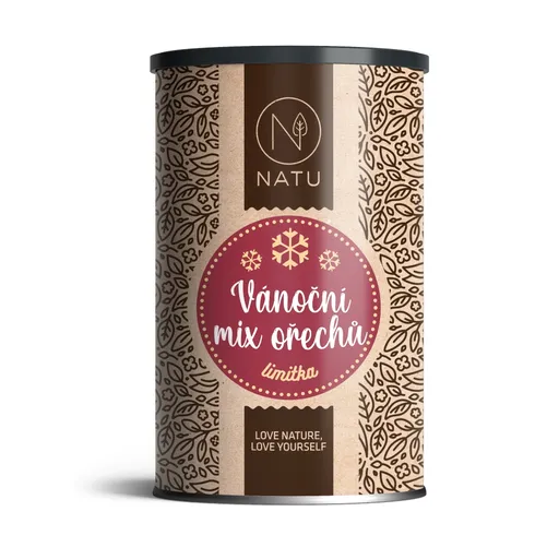 NATU Vánoční mix ořechů 480 g