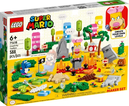 Tvořivý box – set pro tvůrce - LEGO Super Mario (71418)