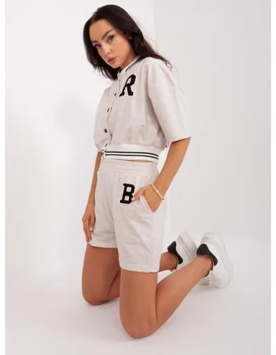 Dámský komplet DAGE světle béžový