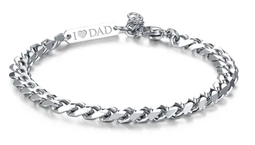 S'Agapõ Slušivý ocelový náramek pro muže Ripple SRP58