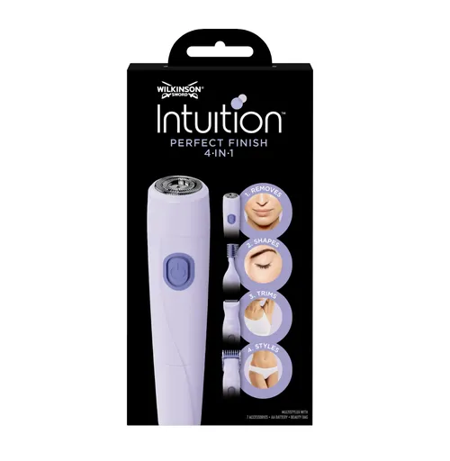 Wilkinson Intuition Perfect Finish 4v1 voděodolný dámský strojek 1 ks