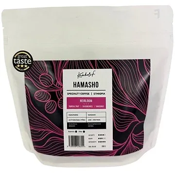 KÁVOHOLIK Káva na filtr Etiopia, HAMASHO, 200g (8588008208694)