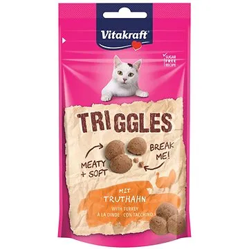 Vitakraft Cat pochoutka Triggles krůtí 40g  (4008239358219)