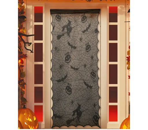 Guirca Dekorace na dveře - Pavučina