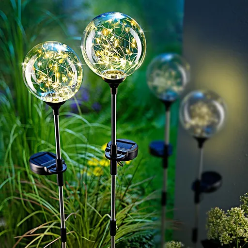 Solární zahradní světlo Pallina, sada 2 ks