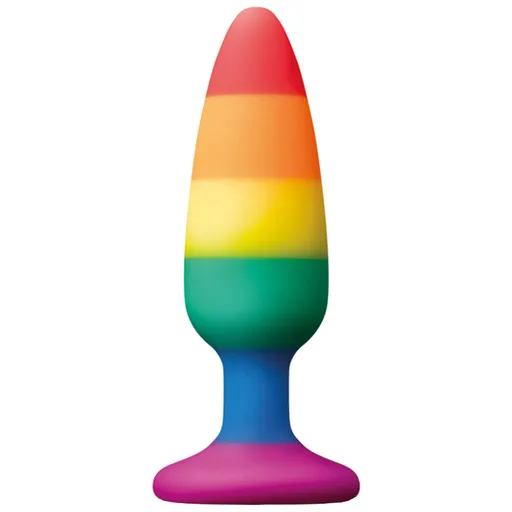 NS Novelties Anální kolík s přísavkou Rainbow Euphoria, velký