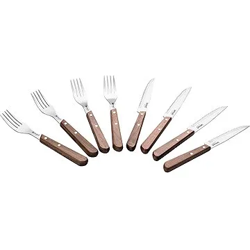 Lamart Sada steakových příborů 8ks Walnut LT2062 (42002095)