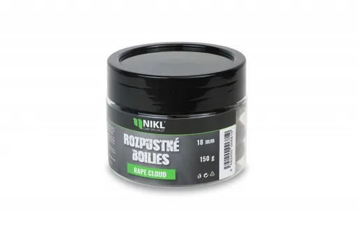 Nikl Rozpustné boilies Rape Cloud 150g,Nikl Rozpustné boilies Rape Cloud 150g