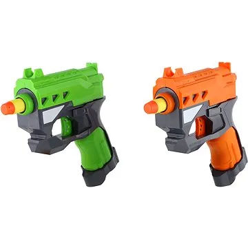 Teddies Pistole na pěnové náboje 2 ks + 6 ks nábojů (8592190859923)