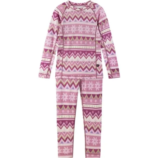 REIMA TAITOA Dětská termo souprava, růžová, velikost