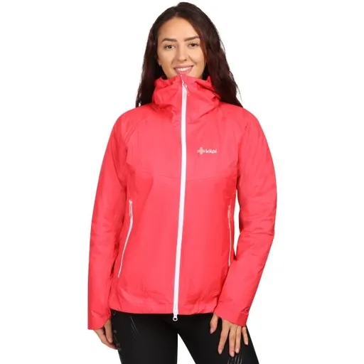 KILPI HURRICANE Dámská hardshellová bunda, růžová, velikost