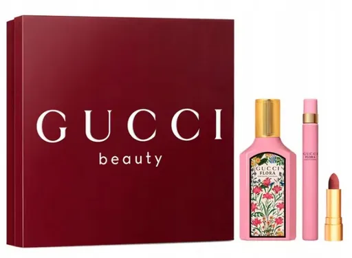 Gucci Flora By Gucci Gorgeous Gardenia - EDP 50 ml + EDP 10 ml + rtěnka 1 g