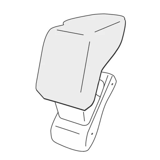 Loketní opěrka Citroen DS3 2010-2019 (pouze adaptér)