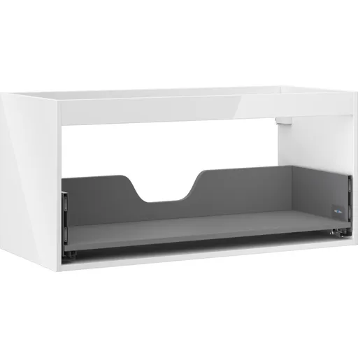 MEXEN Box-A skříňka pro umyvadlo 100, 1 šuplík, bílá lesk 91AX0-1000-470-1-00