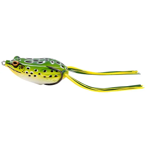 Savage Gear Imitace žáby Hop Walker Frog Floating Green Leopard,Savage Gear Imitace žáby Hop Walker Frog Floating Green Leopard