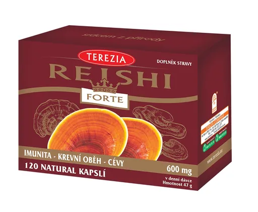 Terezia Reishi Forte 120 kapslí