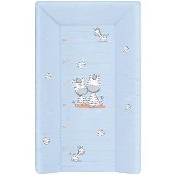 CEBA BABY Podložka měkká trojhranná - Zebra modrá (5907672329321)