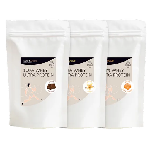 Sport Wave 100% Whey Ultra Protein 750g - čokoláda