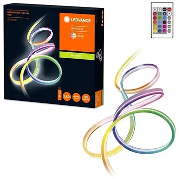 Ledvance - LED RGB Stmívatelný venKovní pásek FLEX 5m LED/23W/230V IP44 + dálKové ovládání (118052)