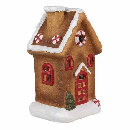 Keramická perníková chaloupka Gingerbread House - 9*7*15 cm 6CE1770