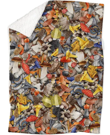 Deka Houby houby houby (Podšití beránkem: ANO)