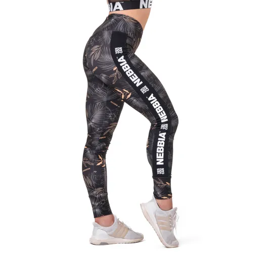 Dámské legíny Nebbia High Waist Performance Leggings 567 Volcanic Black XS