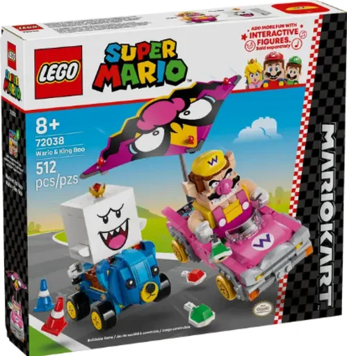Mario Kart™ – Wario a King Boo - LEGO SUPER MARIO (72038)