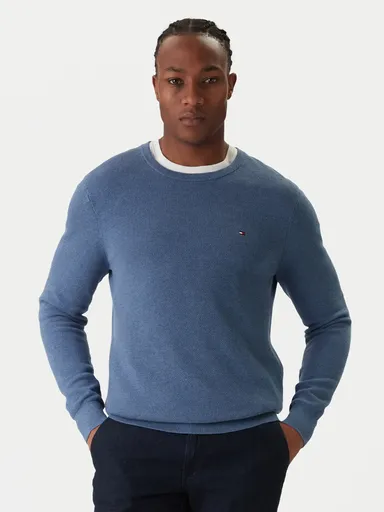 Tommy Hilfiger pánský modrý svetr MW0MW36347DVC XXL