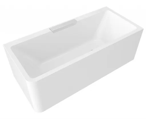 POLYSAN CASCATA R MONOLITH obdélníková vana 180x80x60cm, kaskáda nerez 73836MR.100